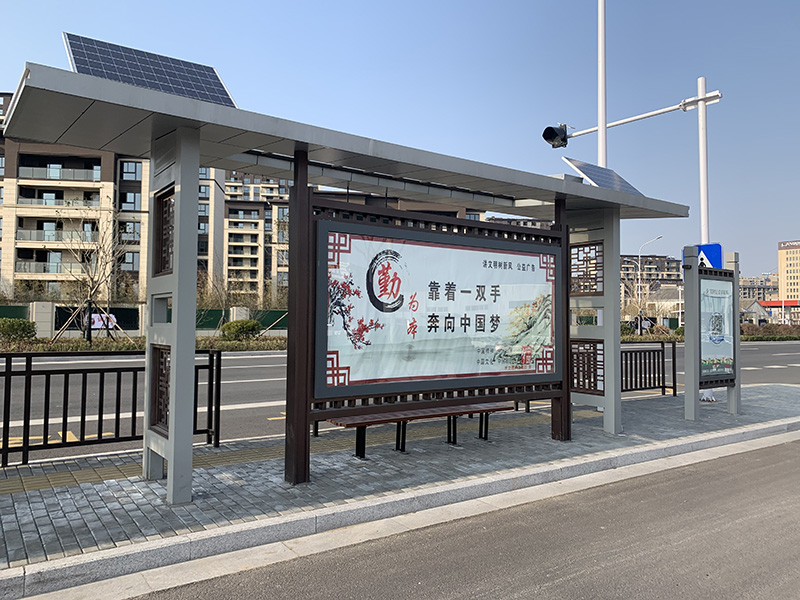 宿遷市公交站臺(tái)候車亭(圖4)