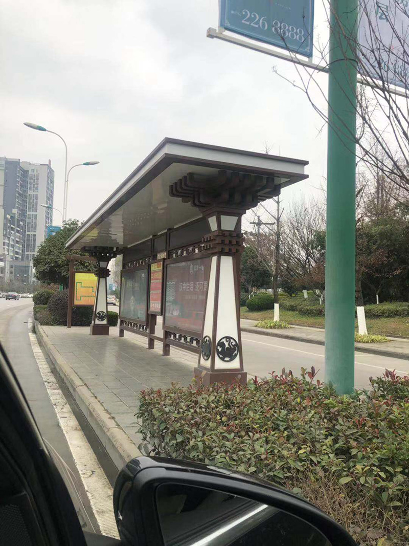 四川仿古候車亭(圖2)